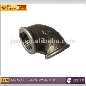 Fluid connector, Gas pipe fitting system elbow