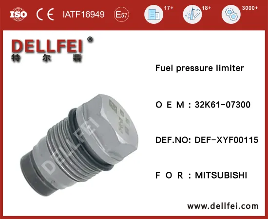 Fuel Pressure Relief Valve 32K61-07300 for MITSUBISHI