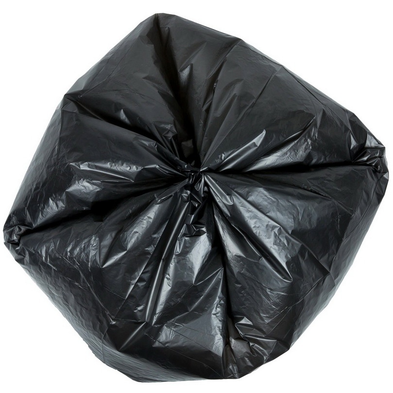 10 Gallon Clear Trash Garbage Bin Liner Jumbo Bags on Roll