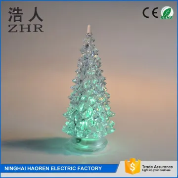 colored machine made Christmas tealight candle in plastic holder