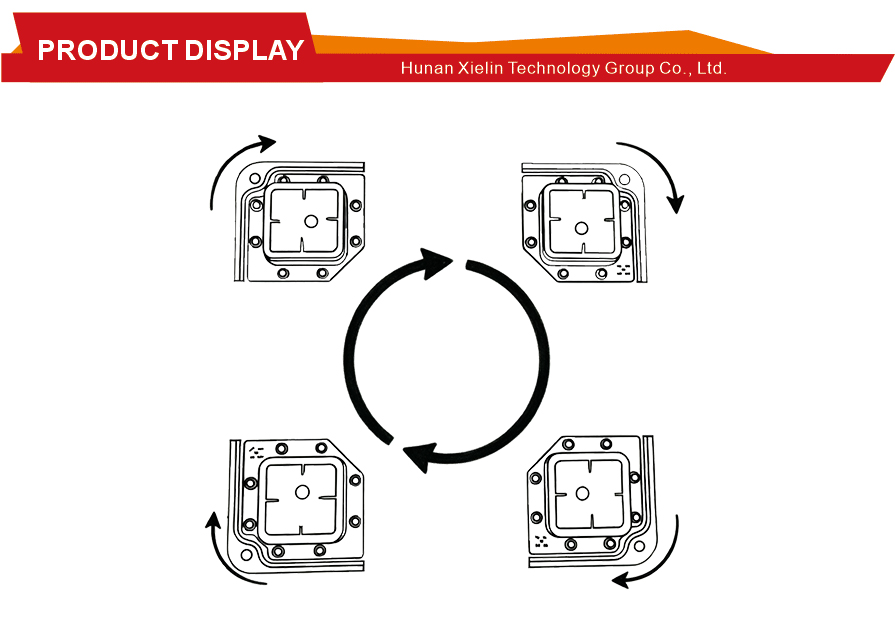Multi-frequency four-element navigation antenna