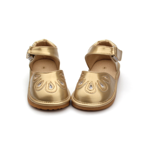 Ventas al por mayor de suela dura Musical Baby Squeaky Shoes