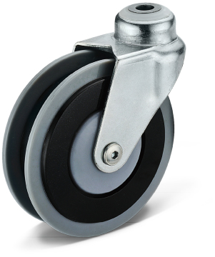 roda kursi karet caster furnitur putar