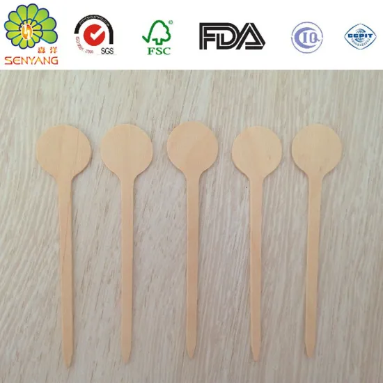 decorate cocktail stick wooden stirer