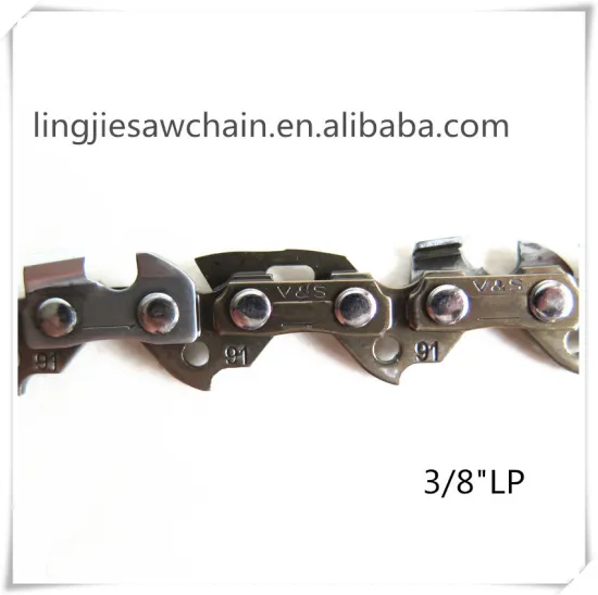Professional Chainsaw Parts Saw Chain High Quality 3/8"LP (91VS) Saw Chain