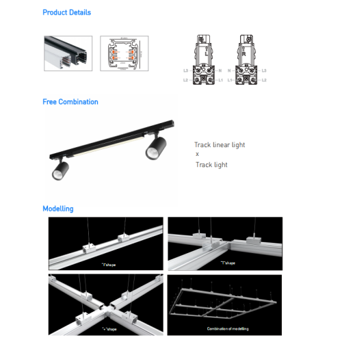 Luces lineales LED Luces