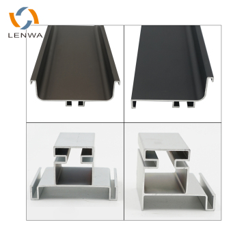 Lenwa الألومنيوم بثق قناة مصنع Gola Profile C Wall Unit for Kitchen قاعدة مجلس الوزراء