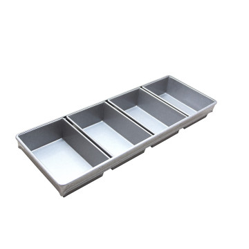 Strap Glazed Aluminized Steel Loaf pan set