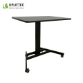 Height Adjustable Desk with Movable Base