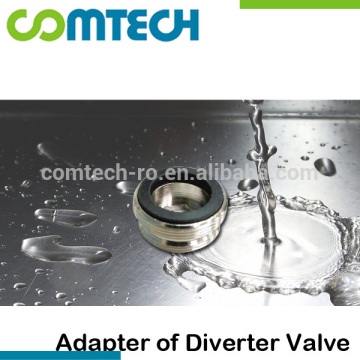 Internal Faucet Adapter to Diveter Valve for RO System