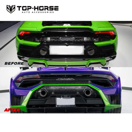 Lamborghini Huracan STO Dry Carbon Fiber Body Kit Facelift Bumper