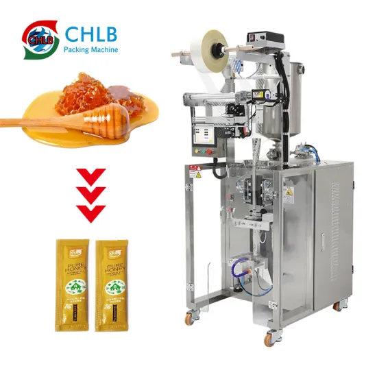 Automatic Vertical Film Bag Sauce Filling Sealing Packing Machine