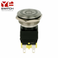 19 mm hohe Strom -Metall -Pushbutton -Schalter