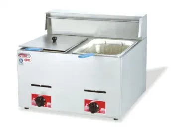 Good Quality Commercial Kitchen Equipment Stainless Steel Gas Fryer