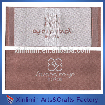 2016 New manufactured machin woven washable blank garment labels