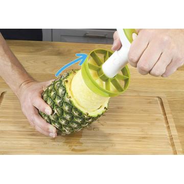 Plast Frukt Ananas Corer Slicer Kök Verktyg