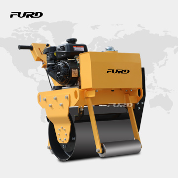 Neuer Design Walk hinter Single Drum Mini Road Roller Full Hydraulic Compactor