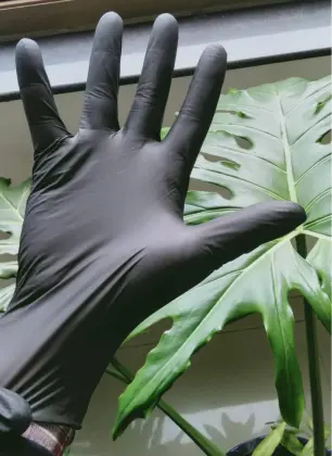 nitrile powder free blue gloves nitrile gloves