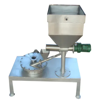 dish or disk type jet mill