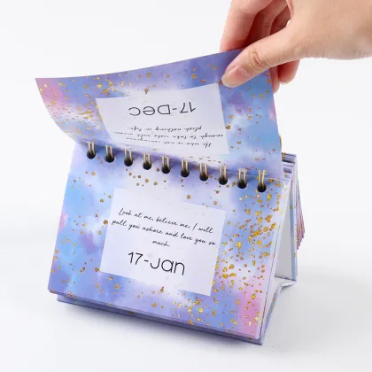 Custom Printing Desk Calendar Personalised Desk Calendar