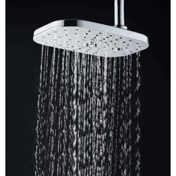 8 Inch ABS Chrome Plated Rainfall Shower Bathroom Overhead Shower