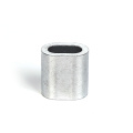 Aluminum alloy protective sleeve for wire rope connection