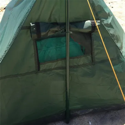 Ultralight One Person Ridge Backpack Tent for Solo Mountaineering