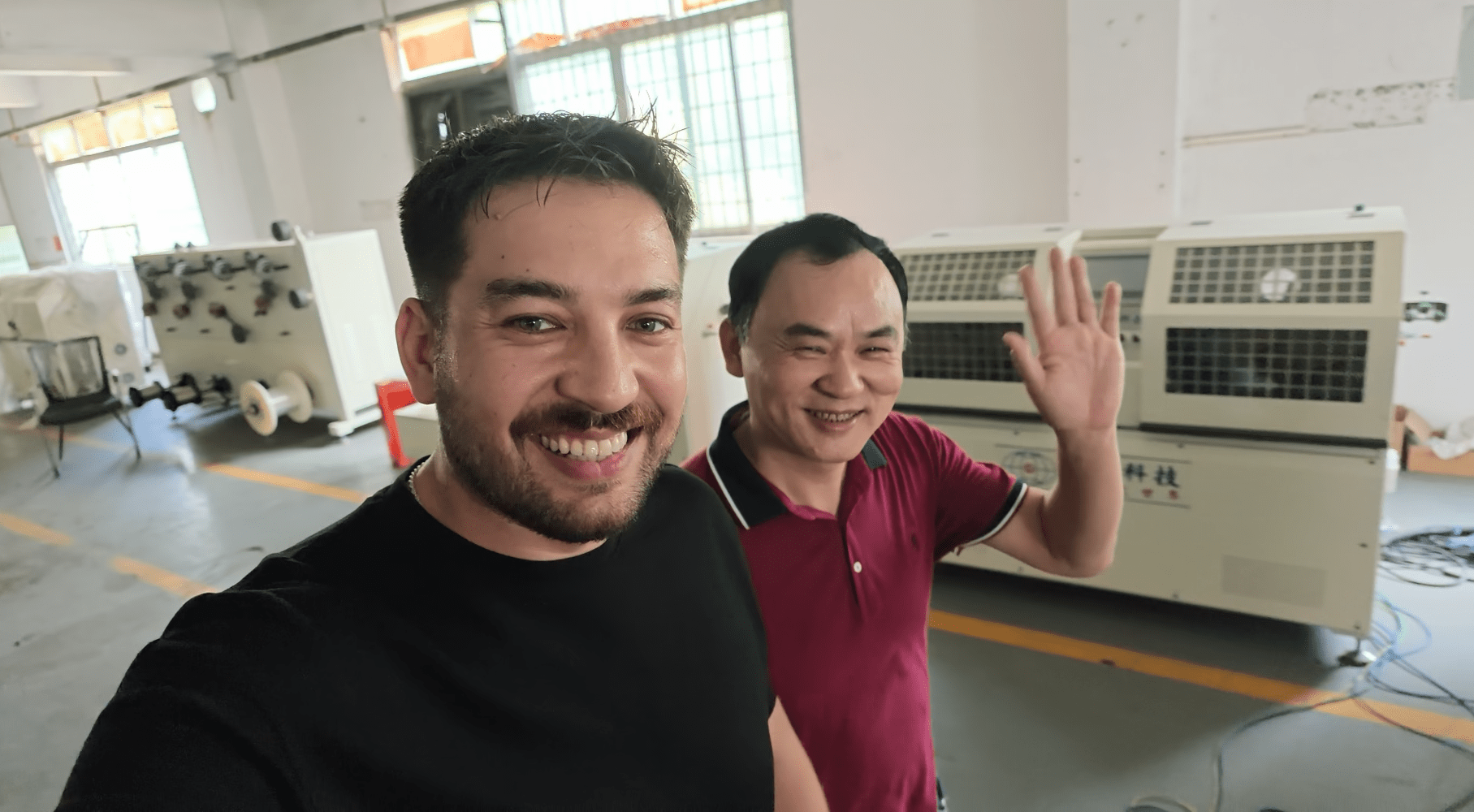Kazakhstan Customer Visits Hongli for Cable Production Equipment Evaluation