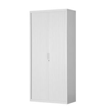 4-Tier Tambour-Door Filing Cabinet