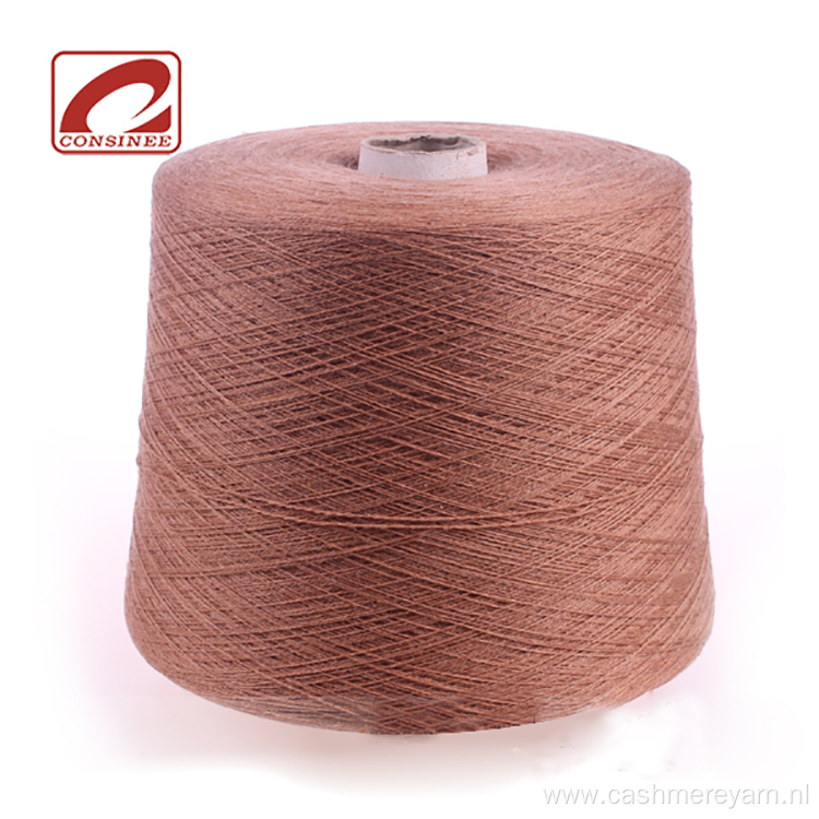 Stock pure cashmere top grade yarn for fabrics