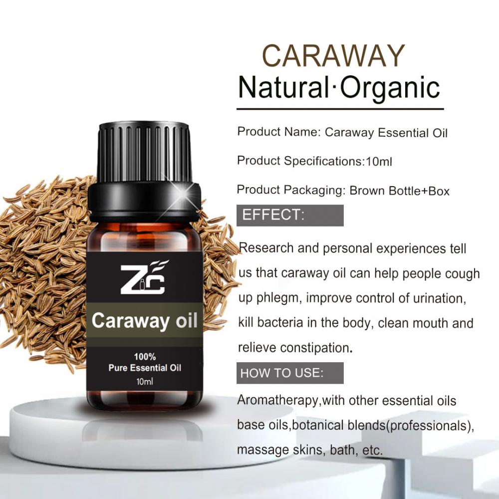 OEM Caraway Essential Oil for Skin Hair Care Essential Oil