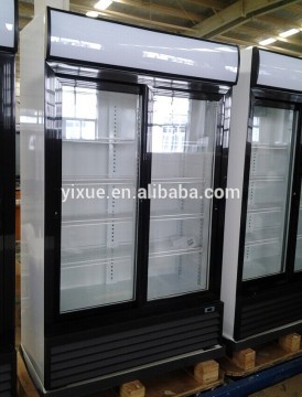 China high quality multi door upright fridge display