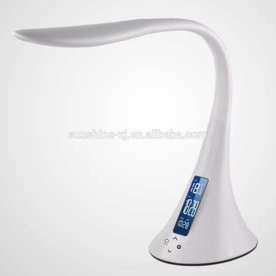 touch control swan led lamp with calender