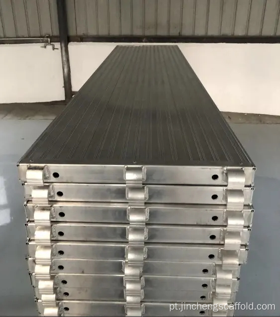 Deck completo de alumínio em 61 cm de mercado europeu adequado