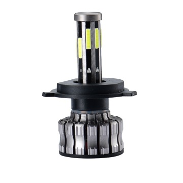 8 Side LED H4 Car Headlight All Weather Front Headlamp