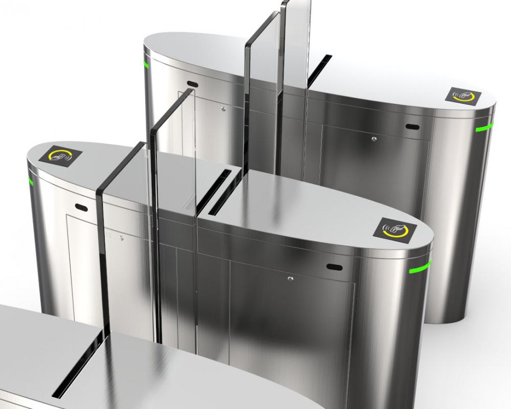 Subway Sliding Barrier Turnstile