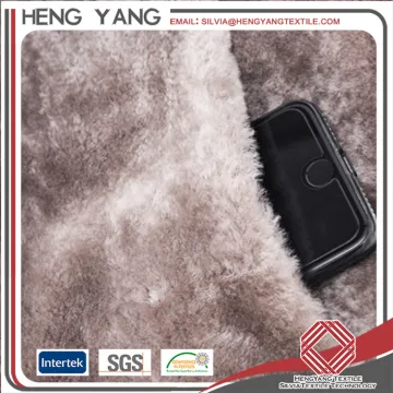 Fashion Design Curly Lamb Fur Sheared Wool Lining Women Sheep Coat Fabric