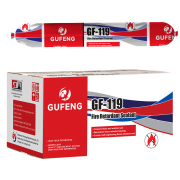 Special Adhesive For Sliding Doors Fast dry fireproof and flame retardant sealant Supplier