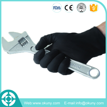 Cheap powder free disposable examination nitrile gloves black                        
                                                                                Supplier's Choice