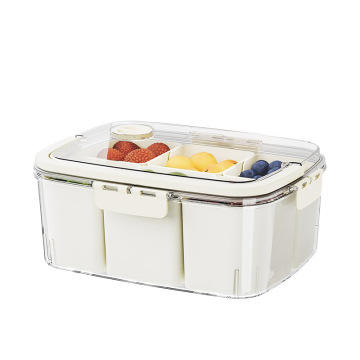 Portable Plastic Fresh Fruit Preservation Box for Camping and Outdoor Use