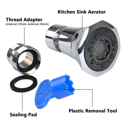 Kitchen Swivel Tap Faucet Aerator - Water Saving Faucet Aerator