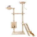 Height Cat Tree Pet Play House Climbing Tower