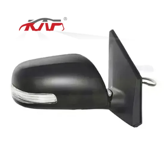 USA Version Black 5-Line Door Mirror with Turn Signal for Toyota Corolla 2006-2007