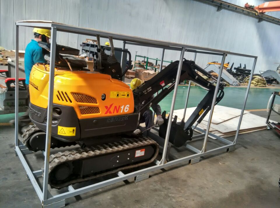 Full hydraulic 1.5 Ton mquina escavadeira