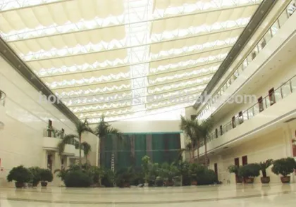 FCS type of office window curtain/electric motor shutters/electric curtain motor folding machine