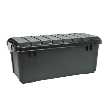 Heavy Duty Attached Lid Container | Lidded Plastic Storage Box