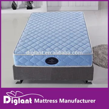 cheap prison foam cotton fabric continous spring mattress