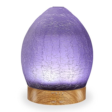 Night Light OEM ODM CE RoHS Electric Diffuser - 100ml Cool Mist Aromatherapy Humidifier