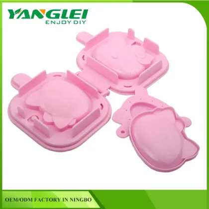 Plastic hello kitty sandwich cutter