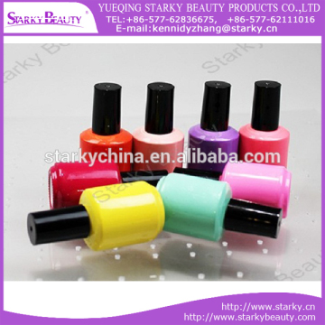 UV color design elegant glass custom nail polish bottle